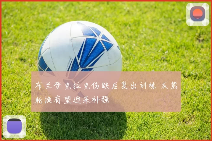 布兰登克拉克伤缺后复出训练 灰熊轮换有望迎来补强