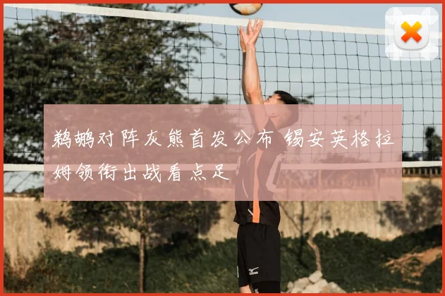 鹈鹕对阵灰熊首发公布 锡安英格拉姆领衔出战看点足
